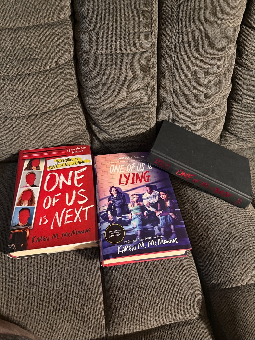 One of Us Is Next & One of Us Is Lying & One OF Us Is Back book set